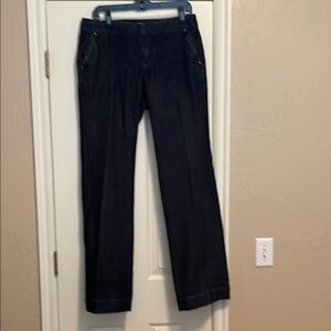 Ann Taylor Black Flare & Wide Leg Jeans